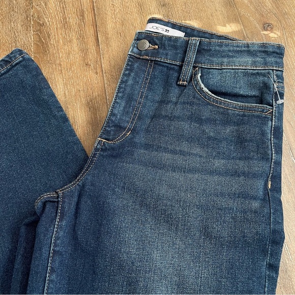 Joe’s Jeans Women's 6 / 28 Boyfriend Jean High Rise Straight Dark Blue Wash - Picture 6 of 13